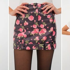 For Love and Lemons Wren Mini Skirt size M